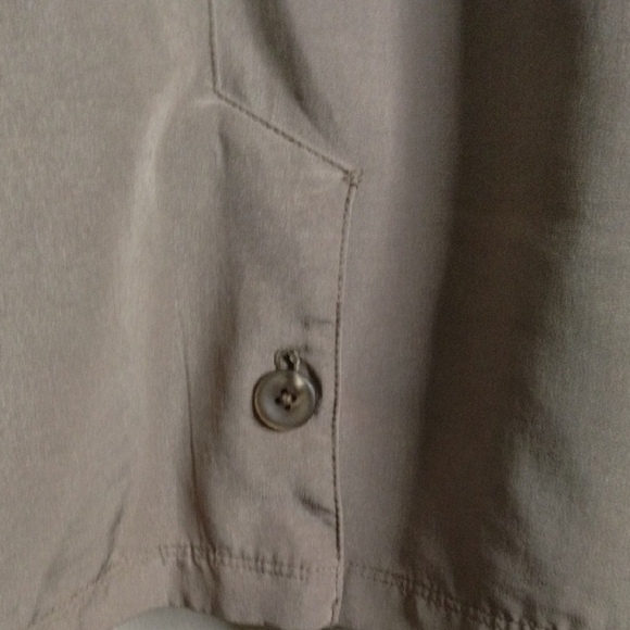 Utex Tan Trench Coat - Picture 3 of 6